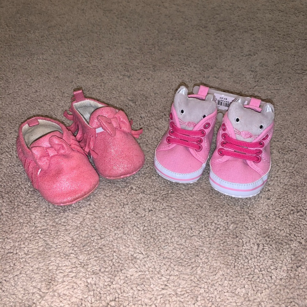 Cutie Pie Size 3 Baby Girl Shoe Lot
